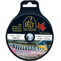RST Steelhead-Line monofilament 250 yds Spool